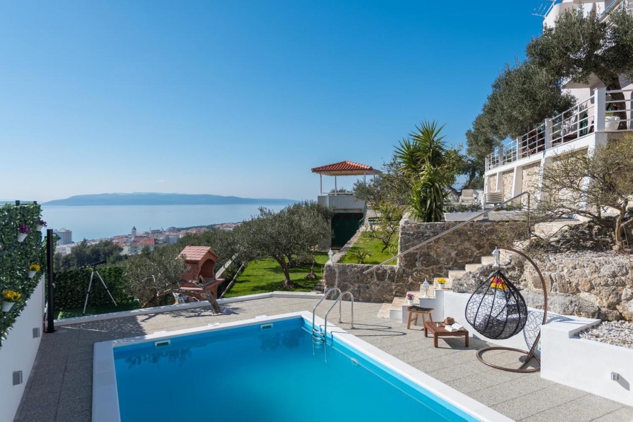 Villa Petra Apartment With Private Pool Makarska Ngoại thất bức ảnh