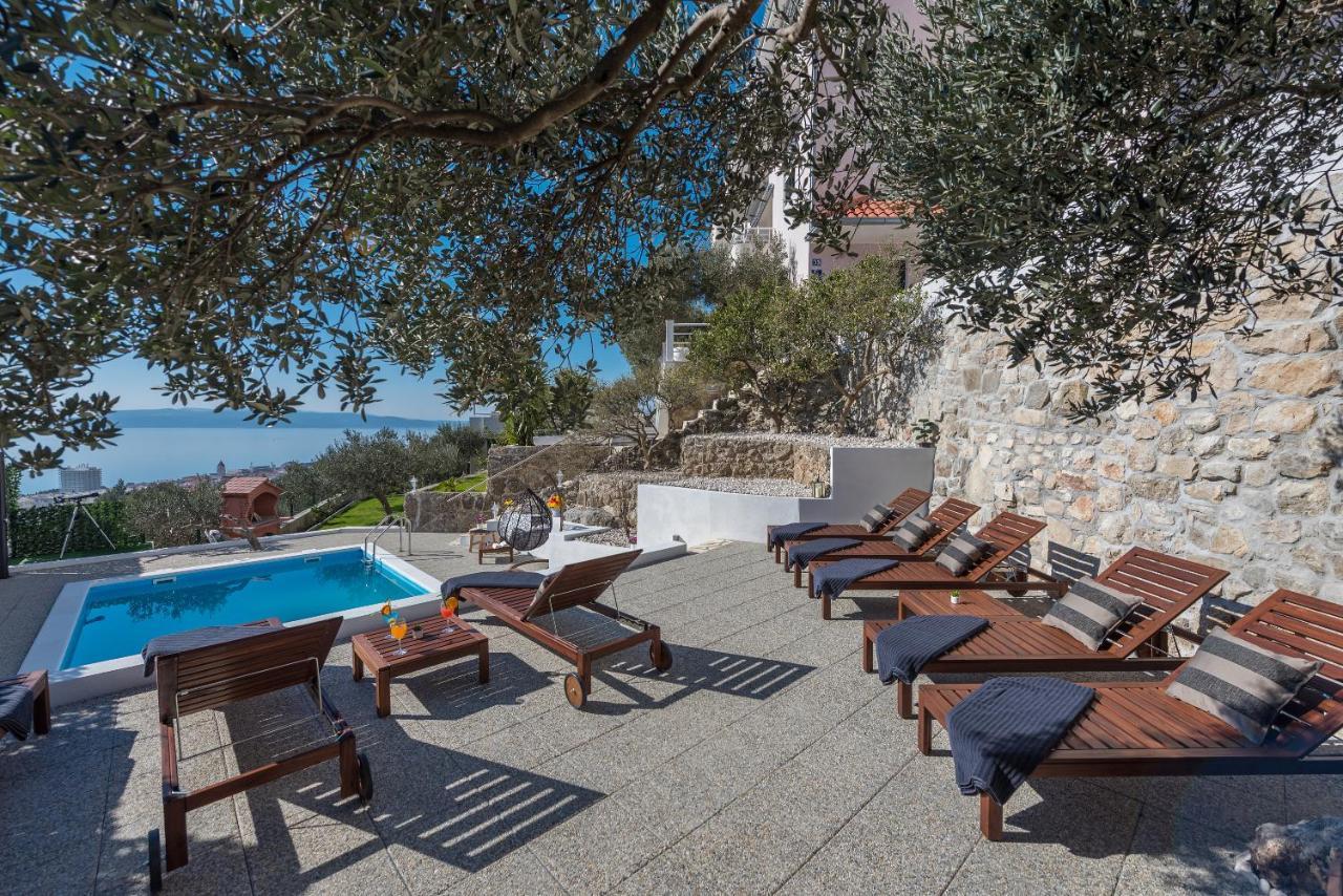 Villa Petra Apartment With Private Pool Makarska Ngoại thất bức ảnh