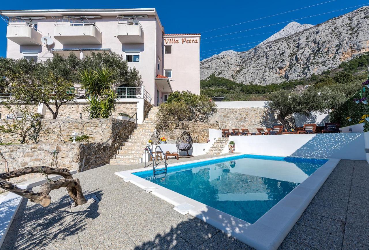 Villa Petra Apartment With Private Pool Makarska Ngoại thất bức ảnh