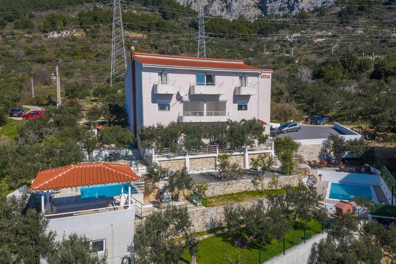 Villa Petra Apartment With Private Pool Makarska Ngoại thất bức ảnh