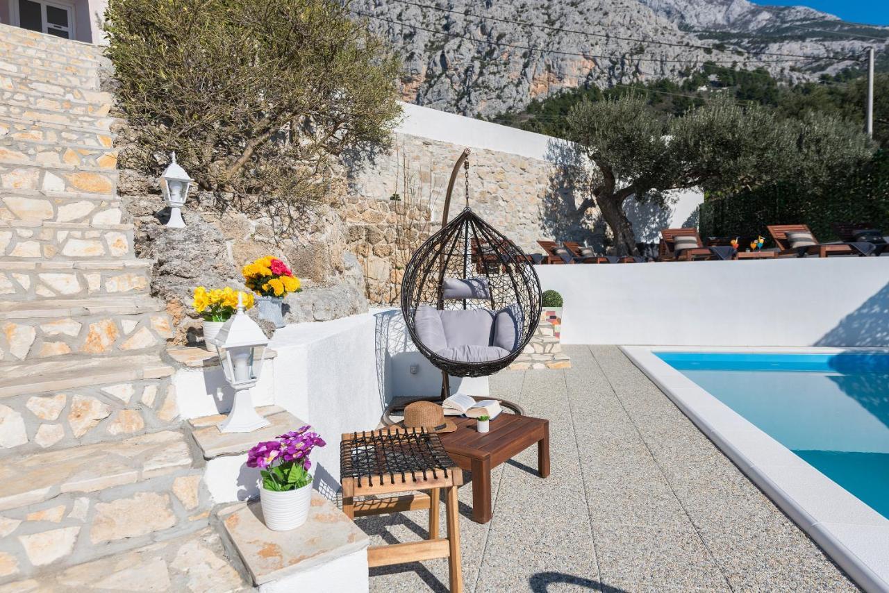 Villa Petra Apartment With Private Pool Makarska Ngoại thất bức ảnh